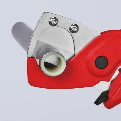 Knipex Pipe Cutter for Plastic Composite Pipes 185mm 90 25 185